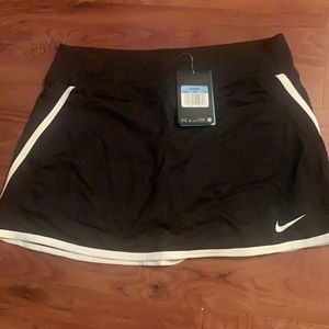 Black Nike Skort with white trim. NWT!